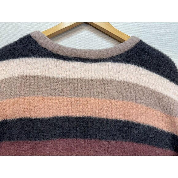 Torrid Womens Striped Cropped Sweater Multi-Color Size 00 Tan Cream Tones - Picture 11 of 12